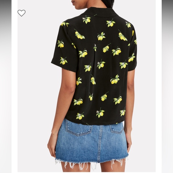 Rails Maui Silk Short Sleeve Shirt Size Medium New - Picture 4 of 6